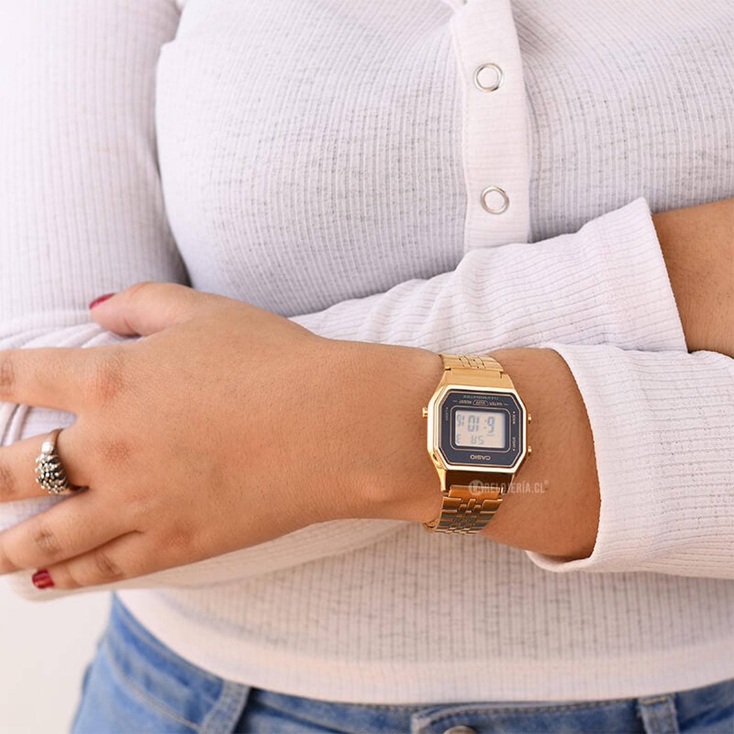 RELOJ CASIO MUJER DIGITAL LA-680WGA-1DF - 2