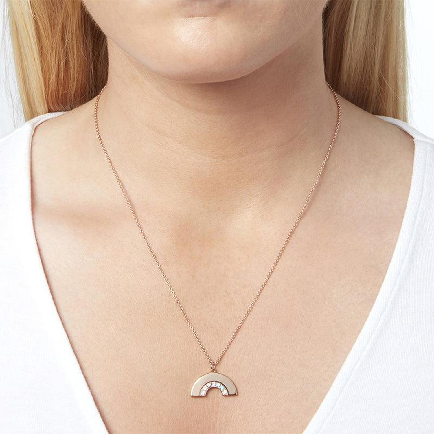 COLLAR OLIVIA BURTON OBJRBN03 ACERO INOXIDABLE MUJER - 2