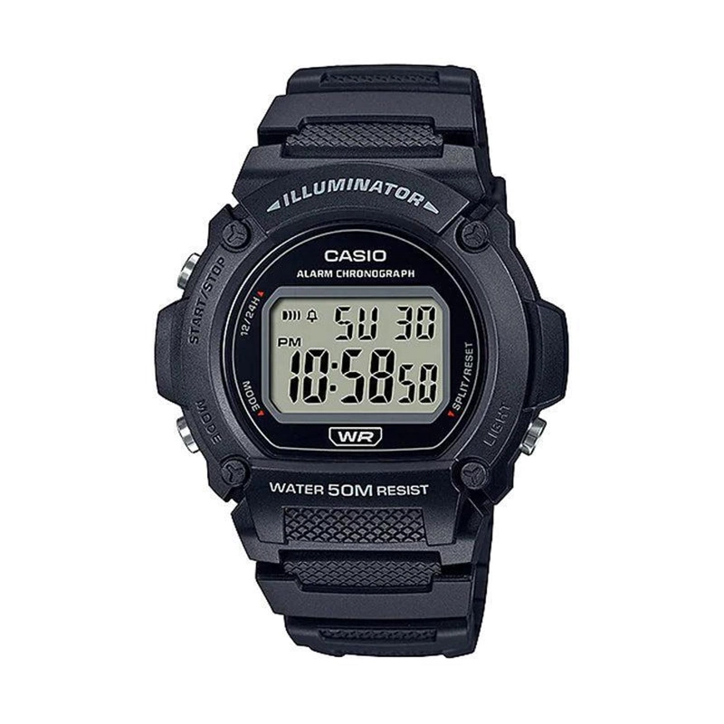RELOJ CASIO HOMBRE DIGITAL W-219H-1AV - 1
