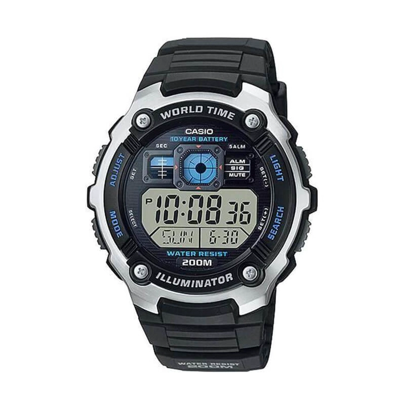 RELOJ CASIO HOMBRE DIGITAL AE-2000W-1AV - 1