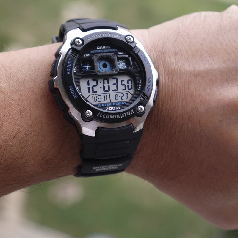RELOJ CASIO HOMBRE DIGITAL AE-2000W-1AV - 3