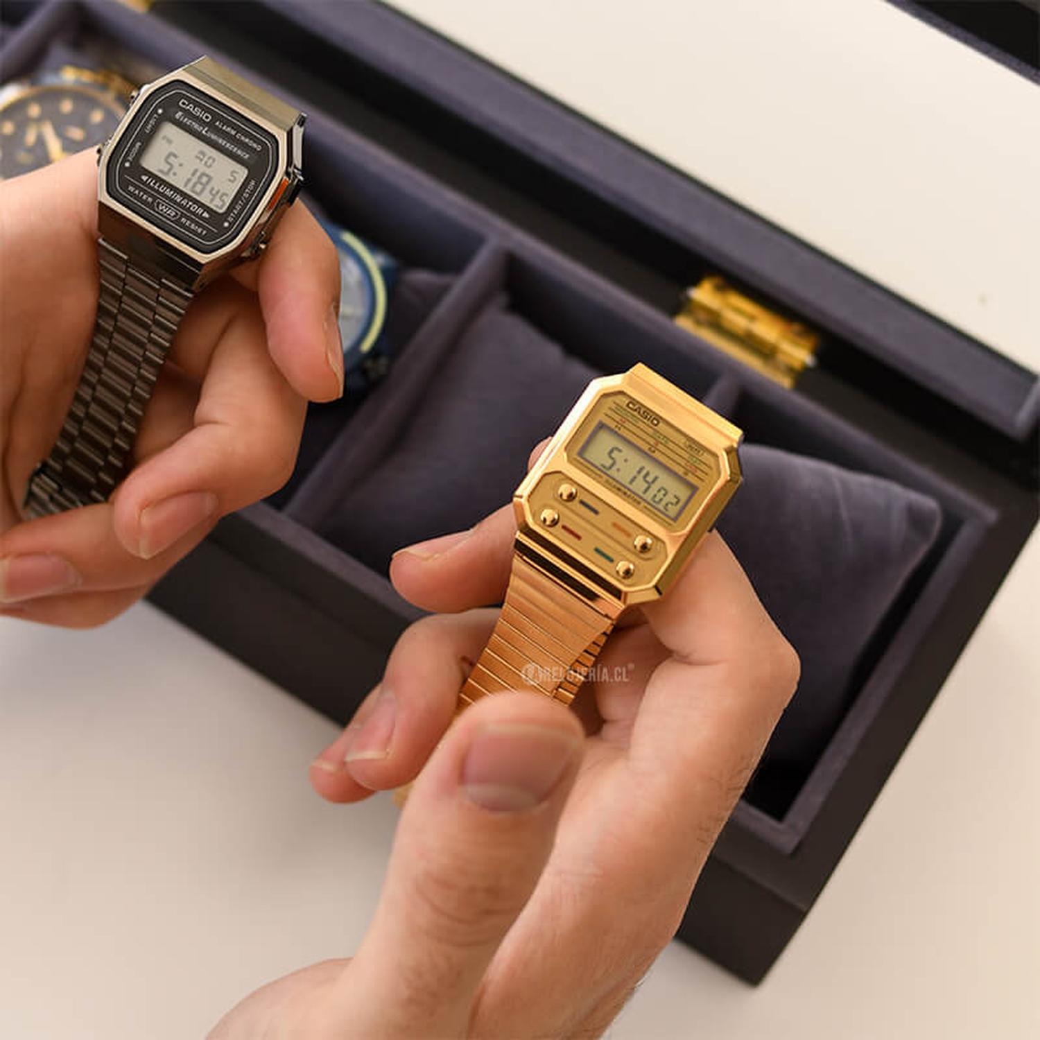 RELOJ CASIO UNISEX DIGITAL A100WEG-9A - 2