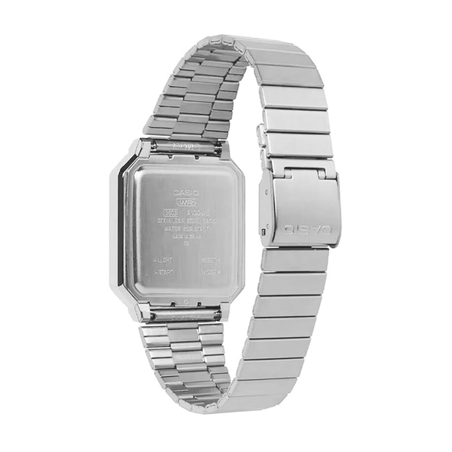 RELOJ CASIO UNISEX DIGITAL A100WE-1A - 4