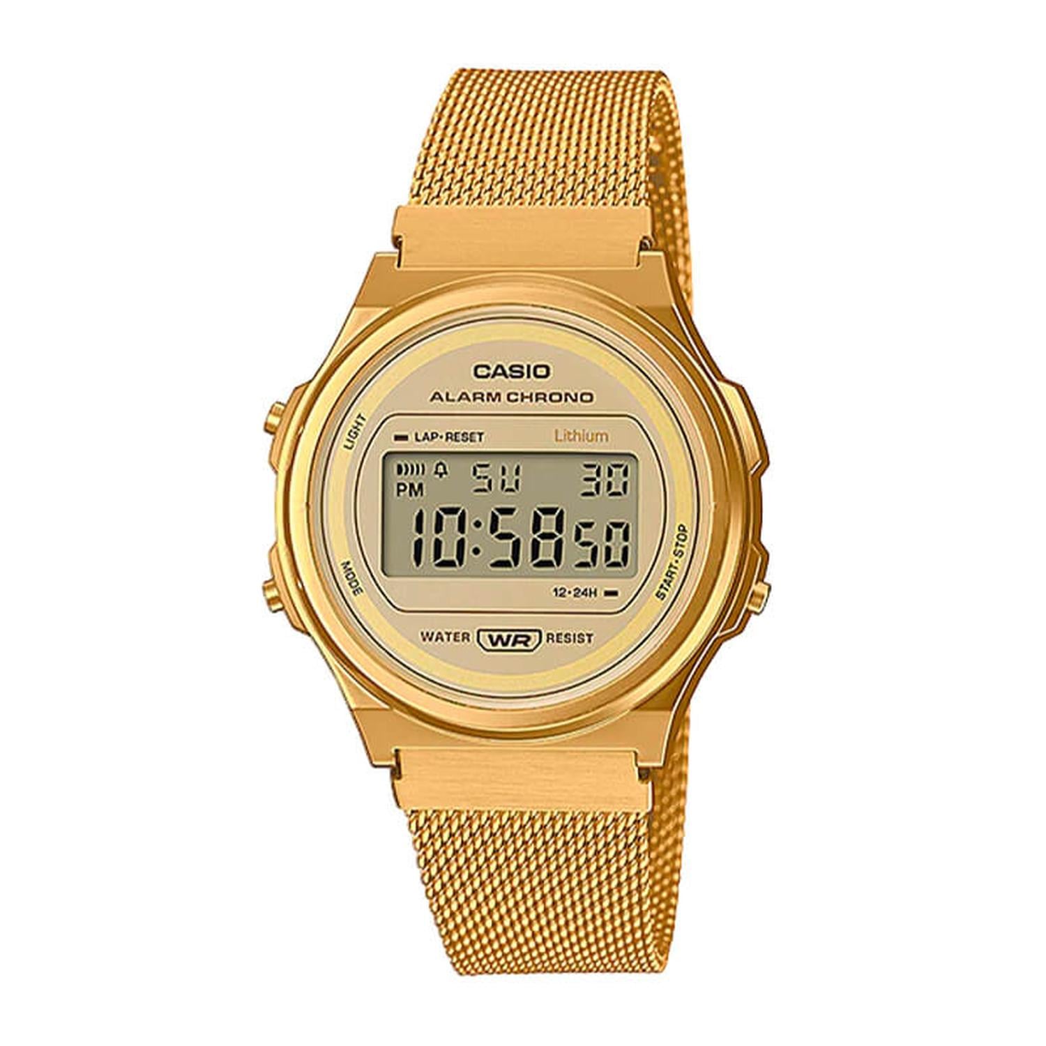 RELOJ CASIO UNISEX DIGITAL A-171WEMG-9A - 1