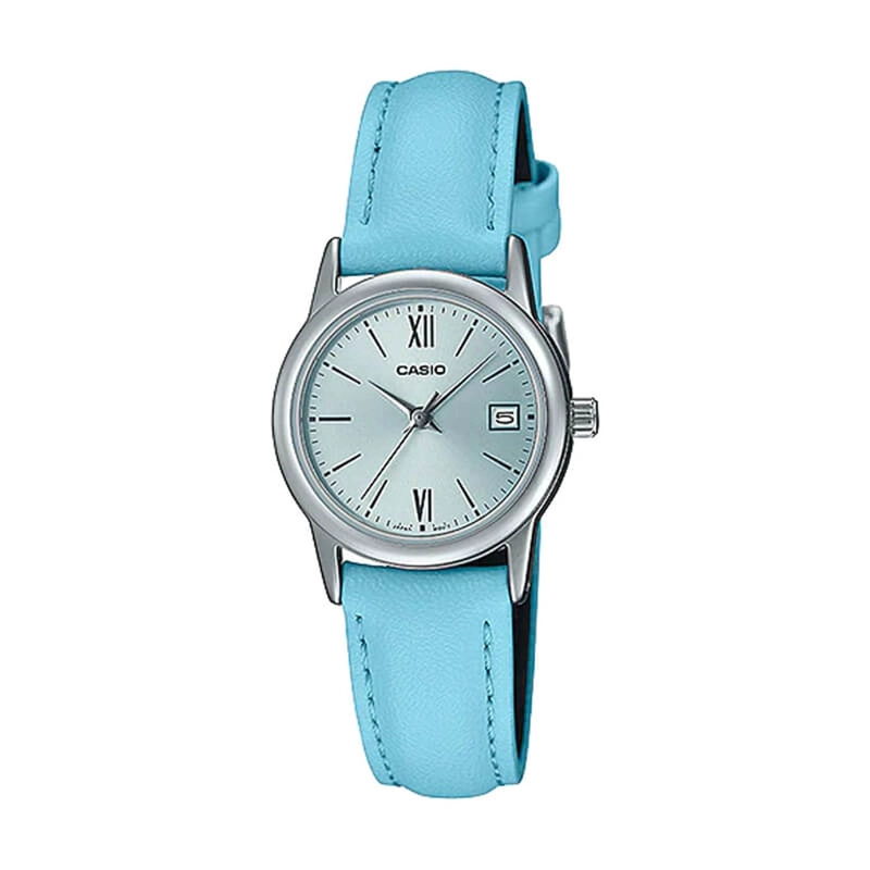 RELOJ CASIO MUJER ANALOGICO LTP-V002L-2B3 - 1