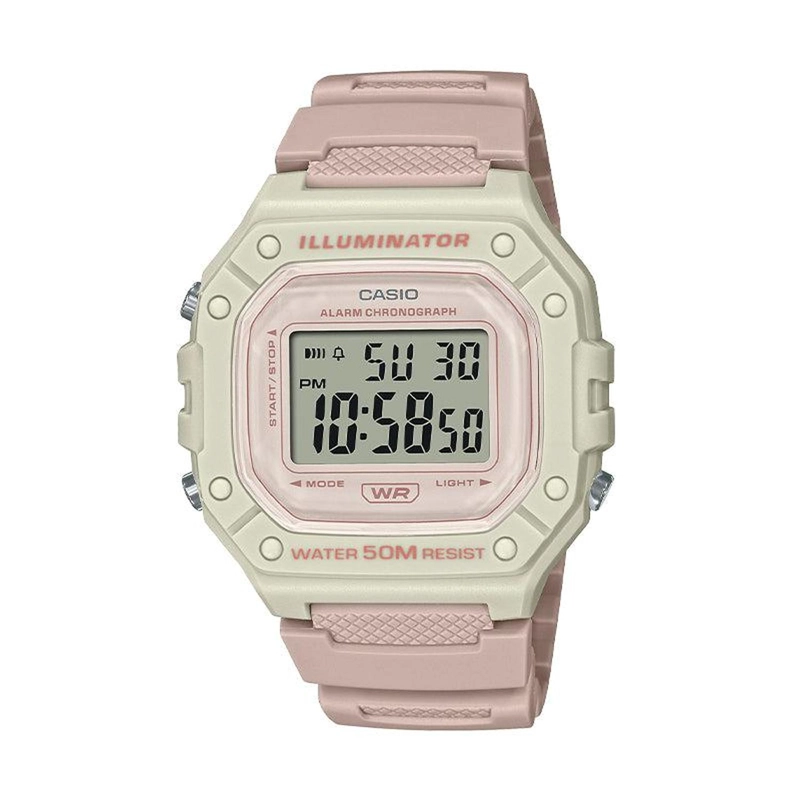 RELOJ CASIO MUJER ANALOGICO W-218HC-4A2V - 1