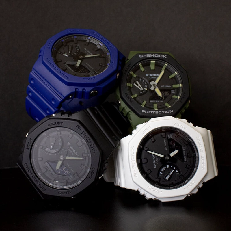RELOJ G-SHOCK UNISEX DIGITAL-ANALOGICO GA-2100-1A1DR - 3