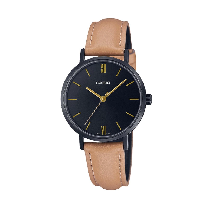 RELOJ CASIO MUJER ANALOGICO LTP-VT02BL-1A - 1