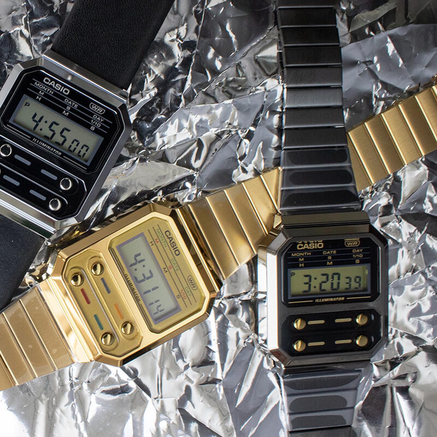 RELOJ CASIO UNISEX DIGITAL A100WEGG-1A2 - 2