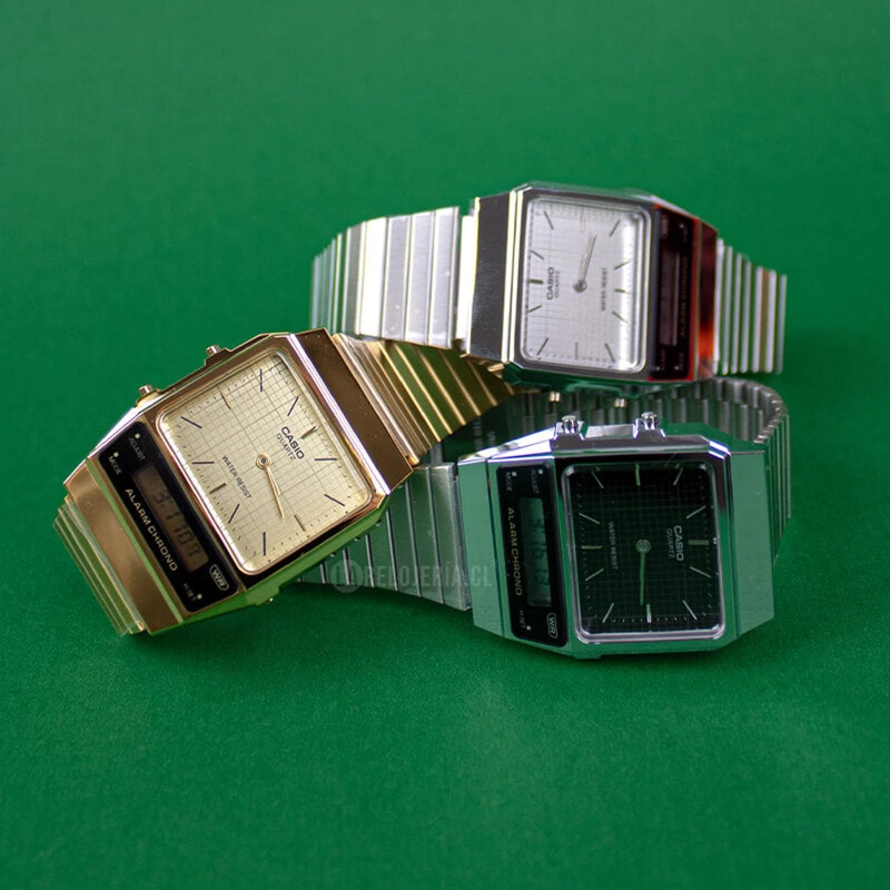 RELOJ CASIO UNISEX DIGITAL-ANALOGICO AQ-800E-1A - 2