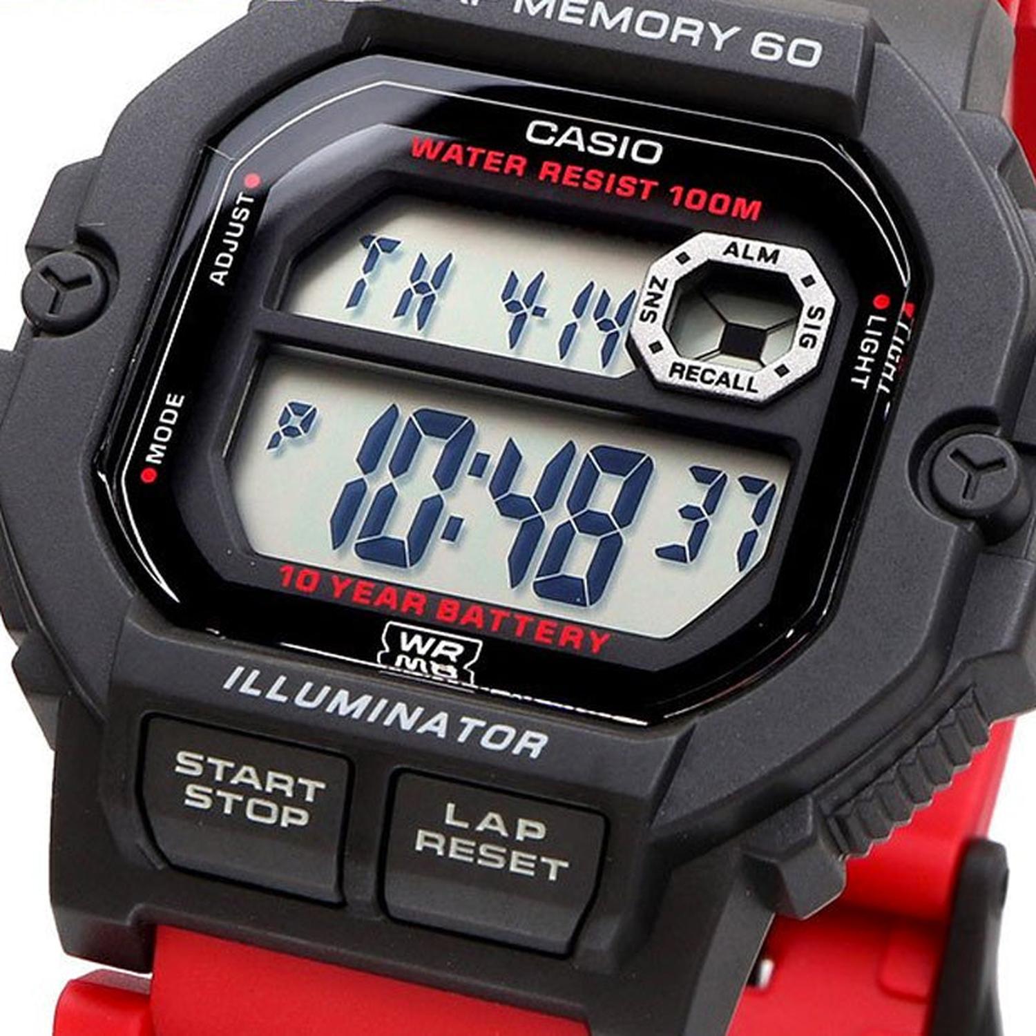 RELOJ CASIO HOMBRE DIGITAL WS-1400H-4AV - 5