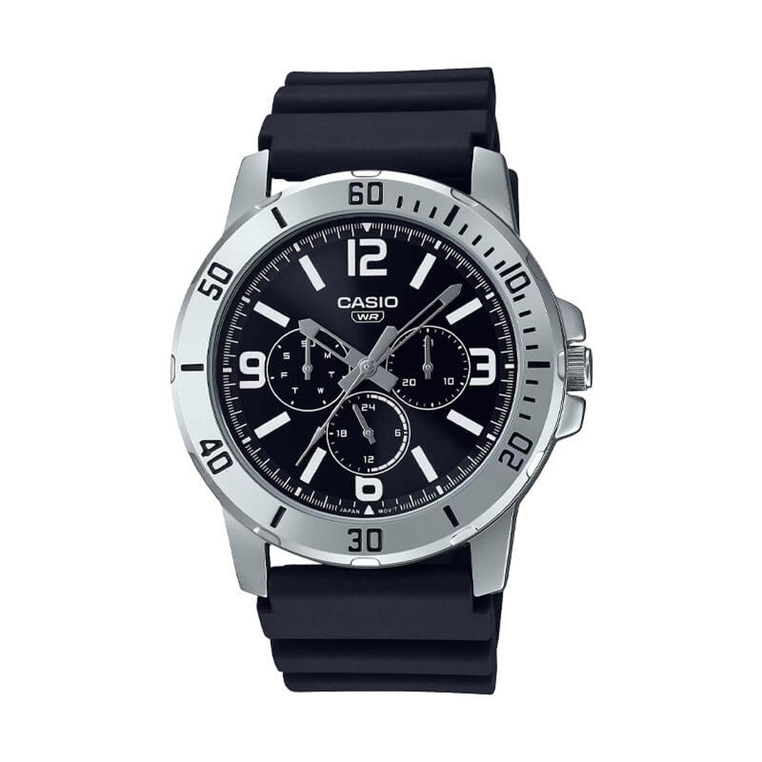 RELOJ CASIO HOMBRE ANALOGICO MTP-VD300-1B - 1