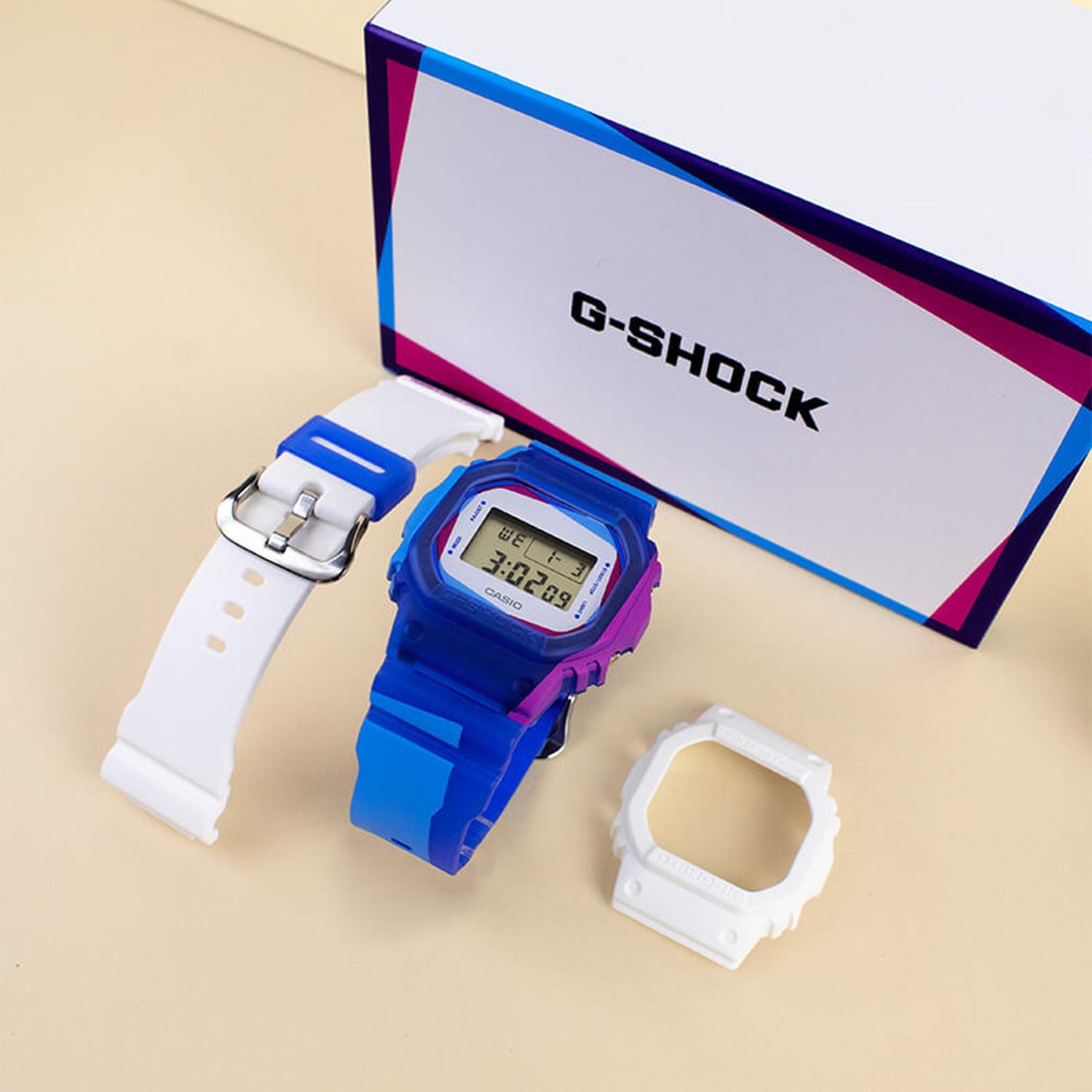 RELOJ G-SHOCK HOMBRE DIGITAL DWE-5600PR-2D - 2