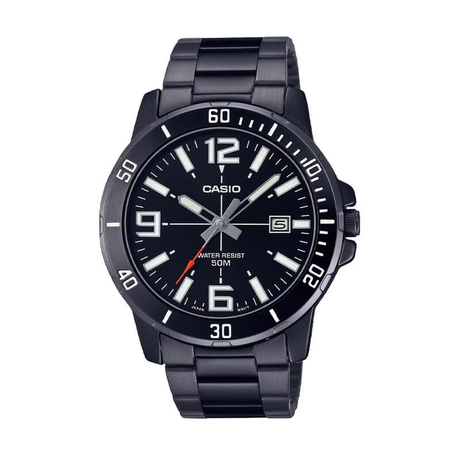 RELOJ CASIO HOMBRE ANALOGICO MTP-VD01B-1B - 1
