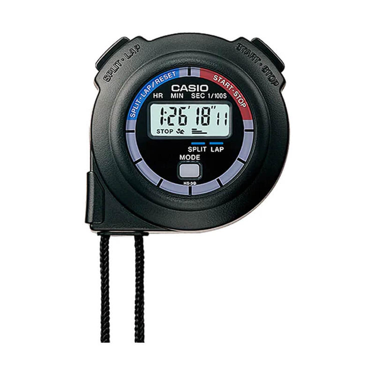 RELOJ CASIO UNISEX HS-3V-1B CRONOMETRO - 1