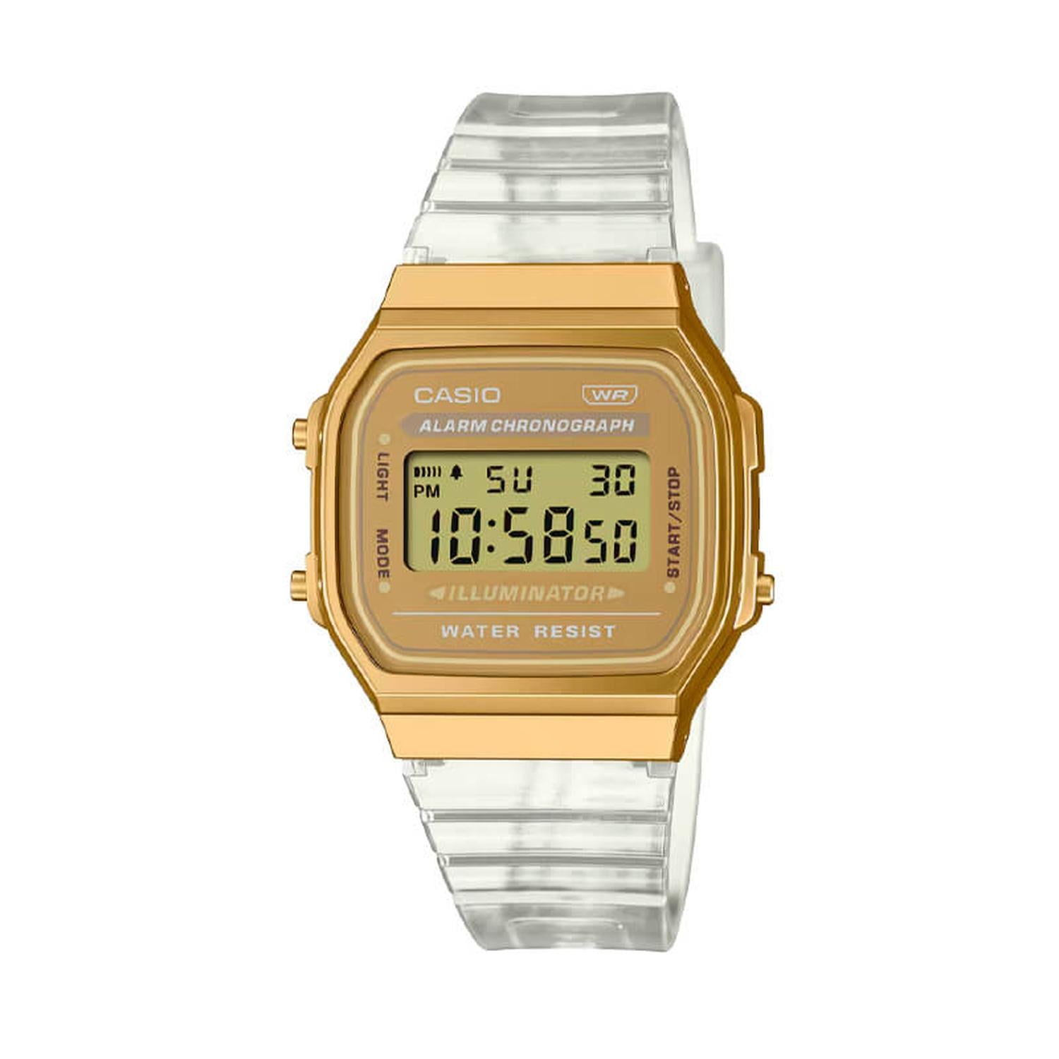 RELOJ DIGITAL CASIO A168XESG-9A UNISEX - 1