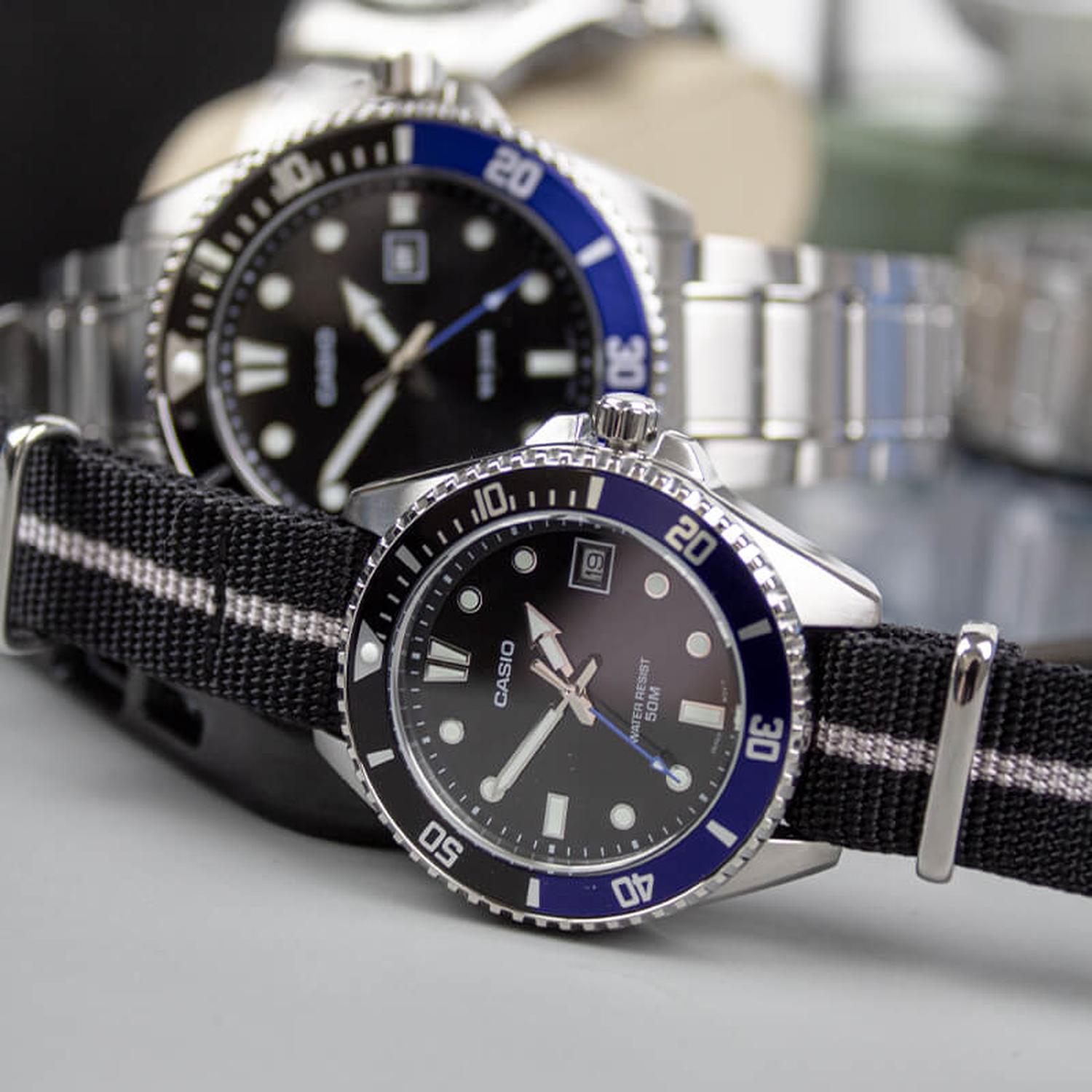 RELOJ ANÁLOGO CASIO MDV-10C-1A2V HOMBRE - 2