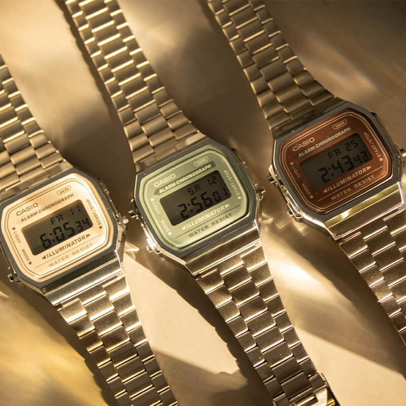 RELOJ DIGITAL CASIO UNISEX A-168WA-3AY - 2