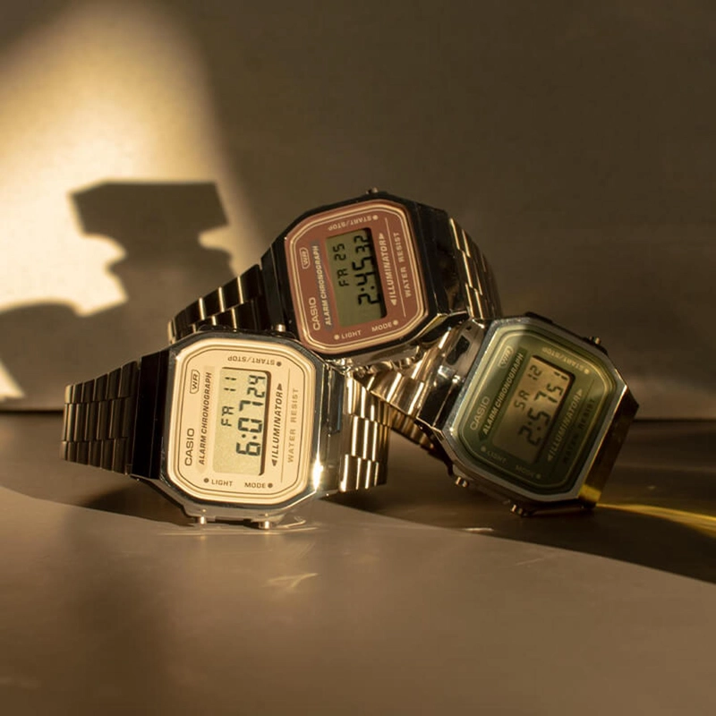 RELOJ DIGITAL CASIO UNISEX A-168WA-3AY - 4