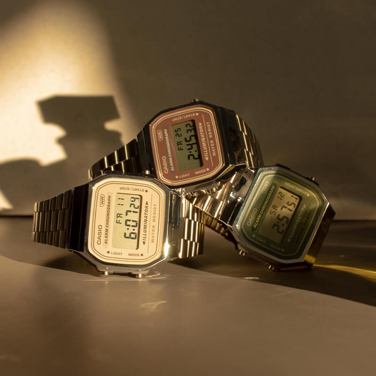 RELOJ DIGITAL CASIO UNISEX A-168WA-8AY - 3