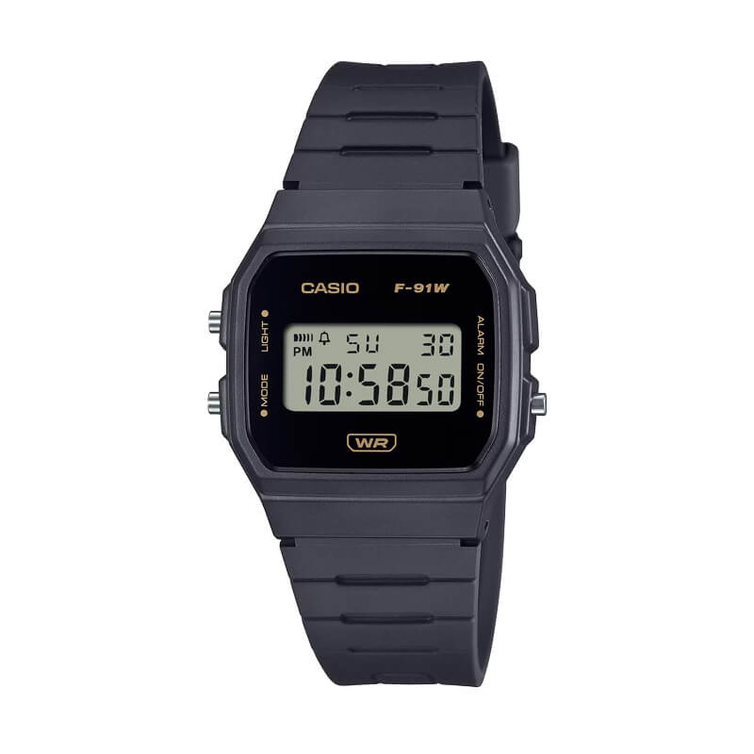 RELOJ DIGITAL CASIO UNISEX F-91WB-8A - 1
