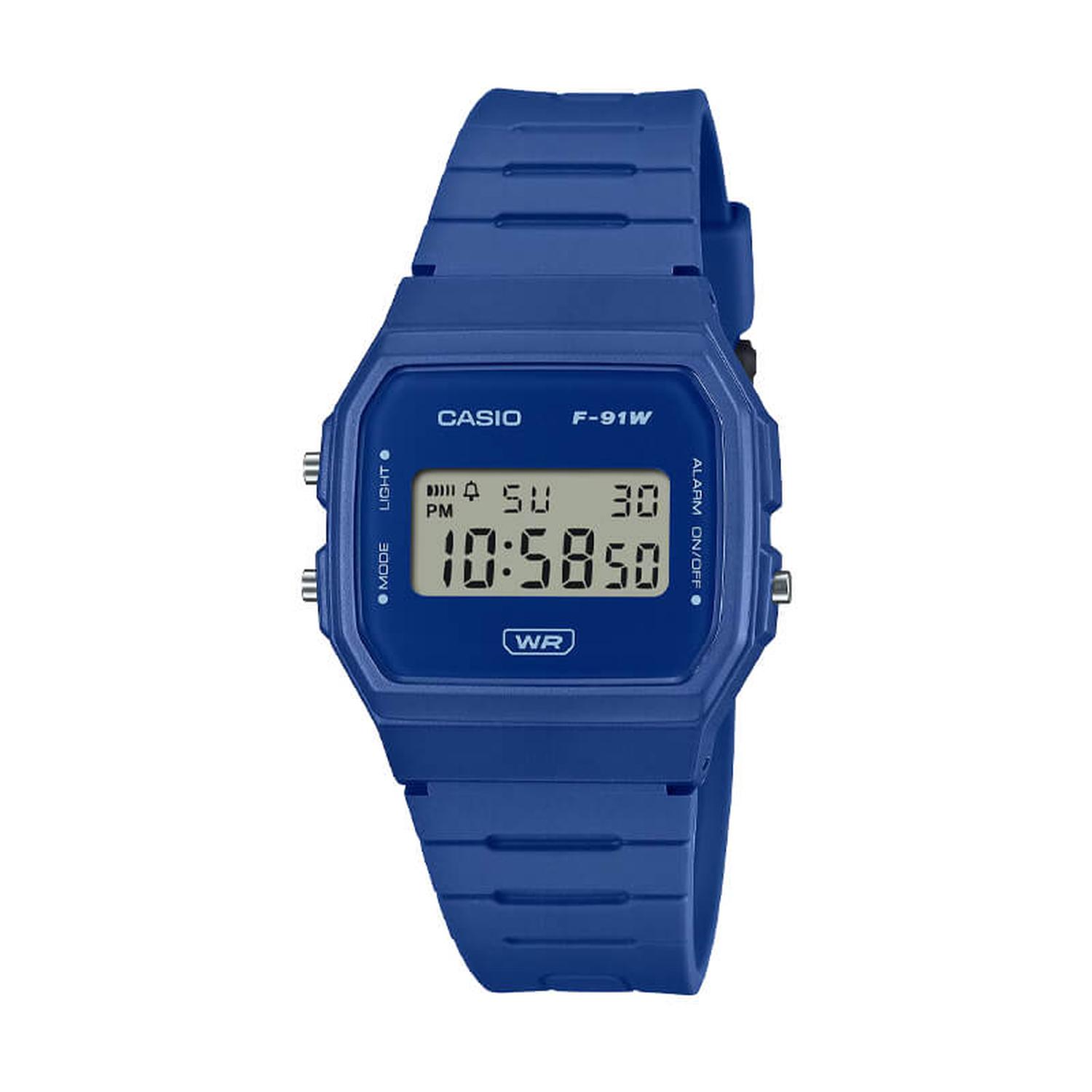 RELOJ DIGITAL CASIO UNISEX F-91WB-2A1 - 1