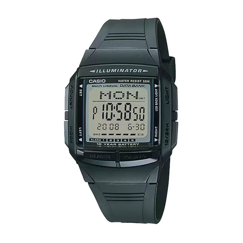 RELOJ DIGITAL CASIO UNISEX DB-36-1AV - 1