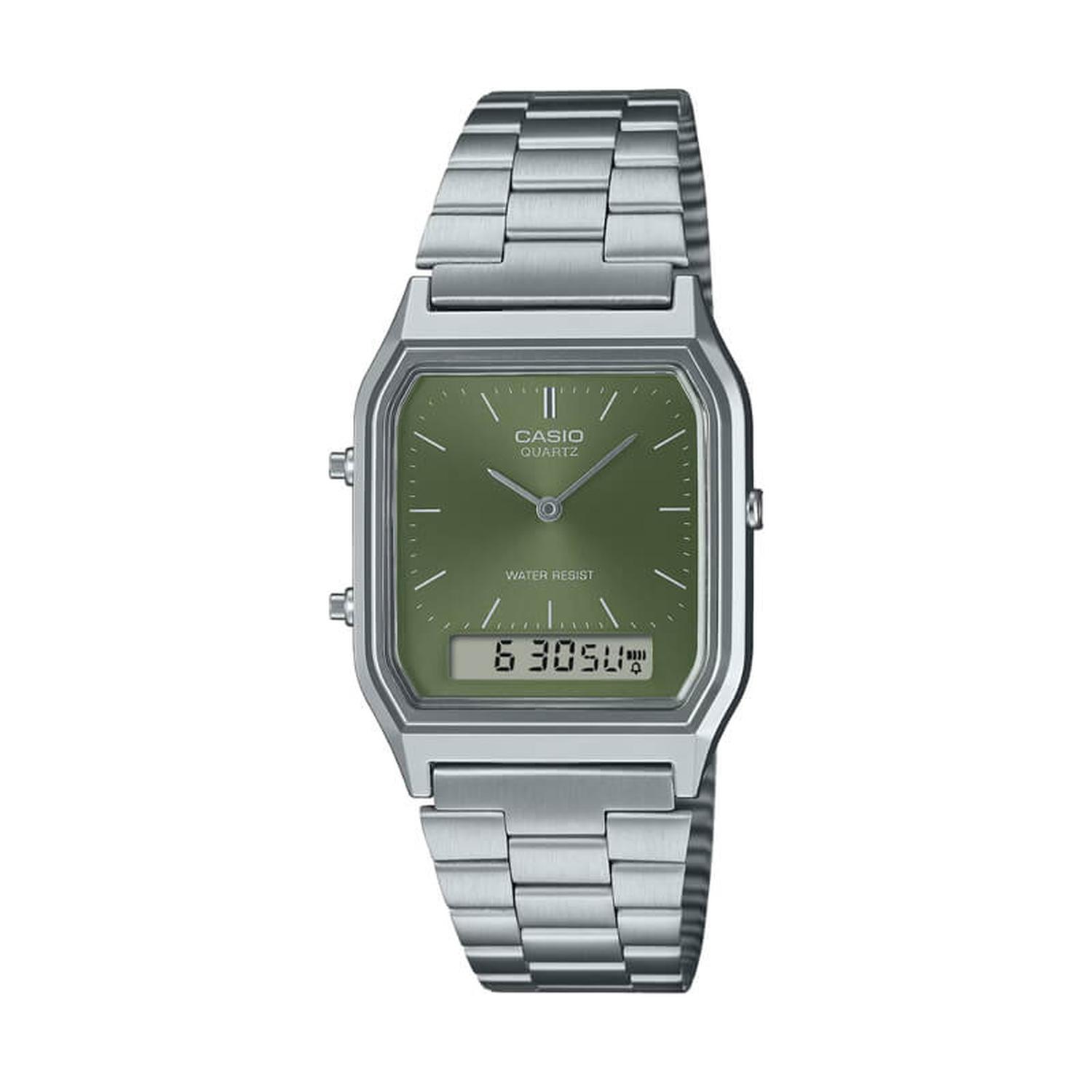 RELOJ DIGITAL-ANALOGO CASIO HOMBRE AQ-230A-3A - 1