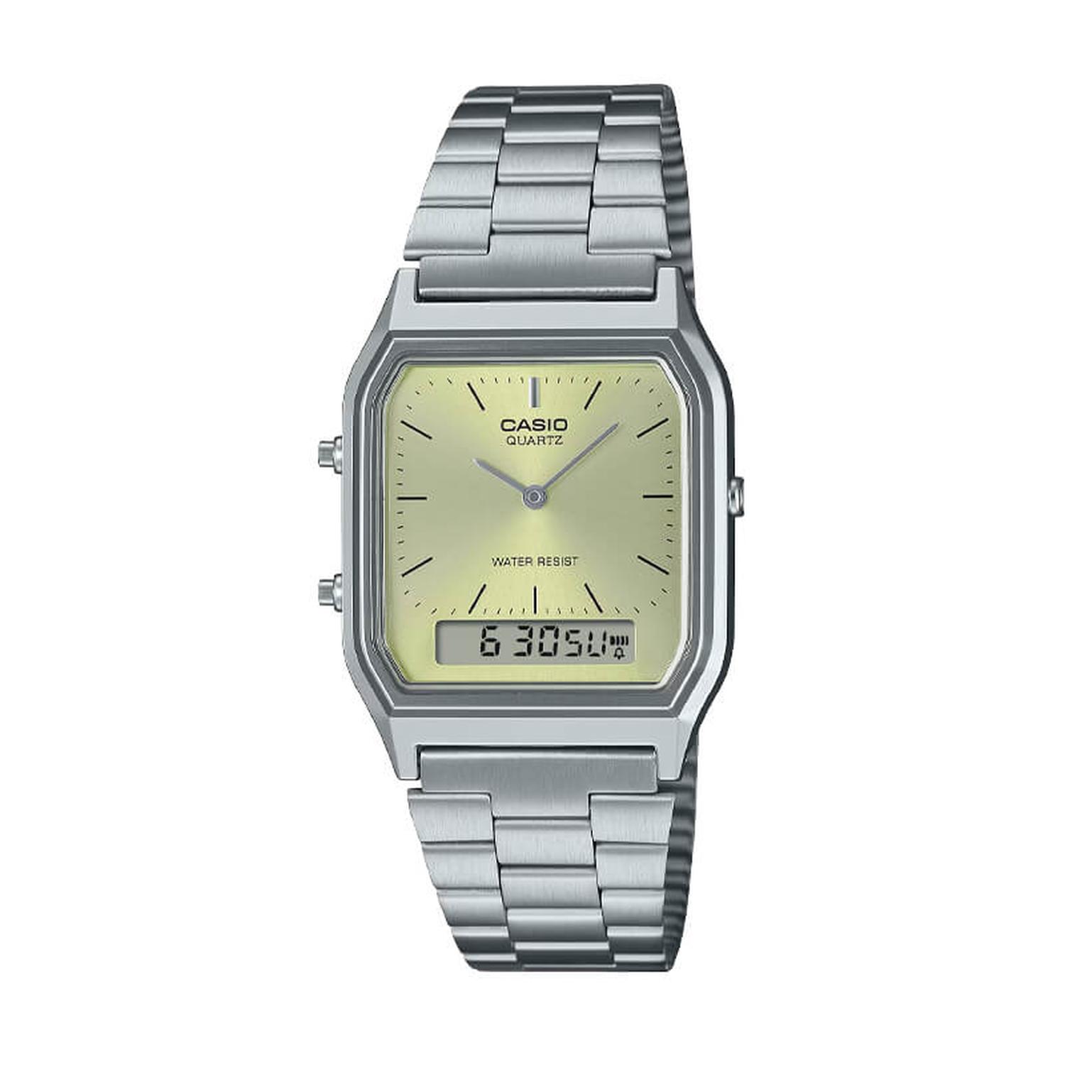 RELOJ DIGITAL-ANALOGO CASIO UNISEX AQ-230A-9A - 1