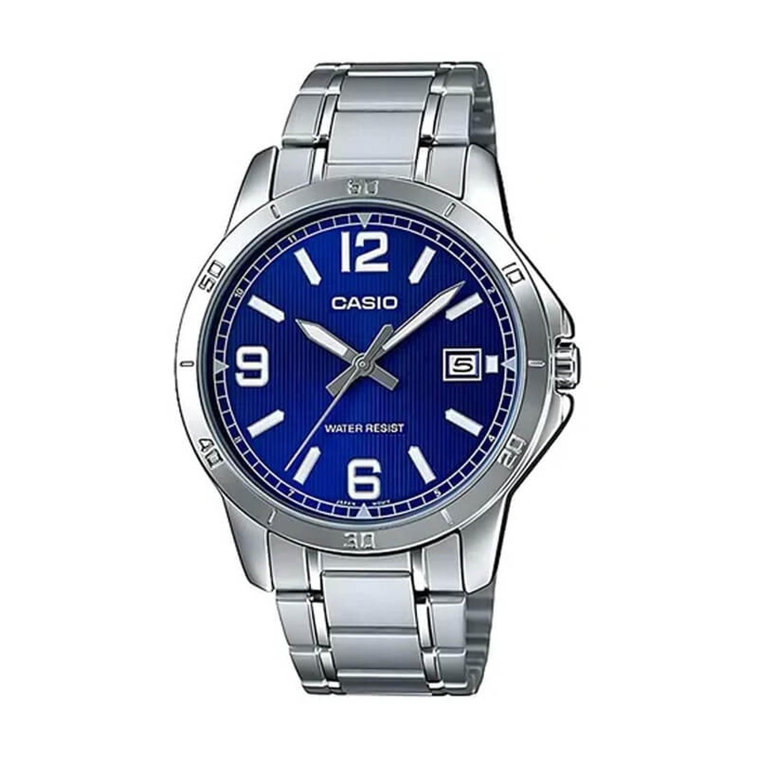 RELOJ ANALOGO CASIO HOMBRE MTP-V004D-2B - 1