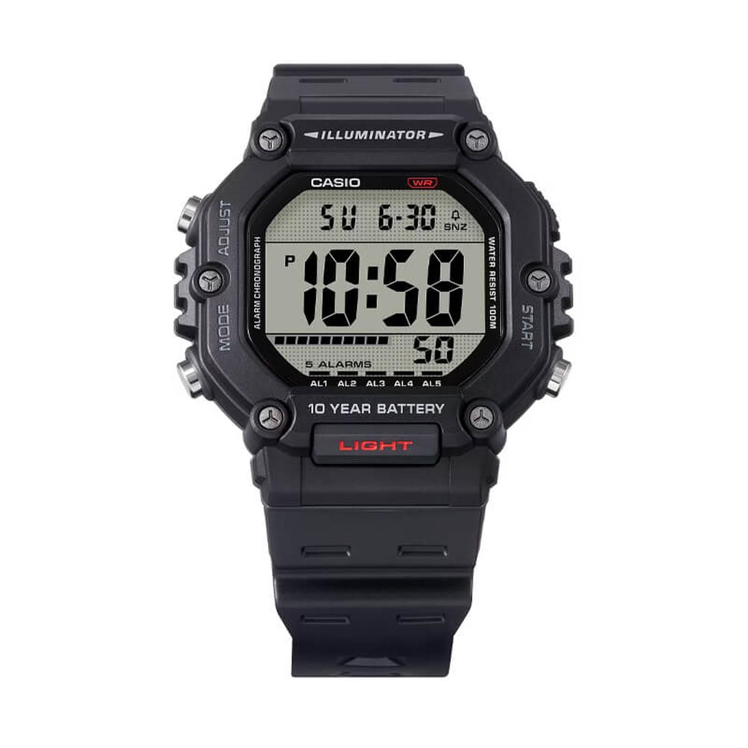 RELOJ DIGITAL CASIO HOMBRE AE-1600H-1AVDF - 3
