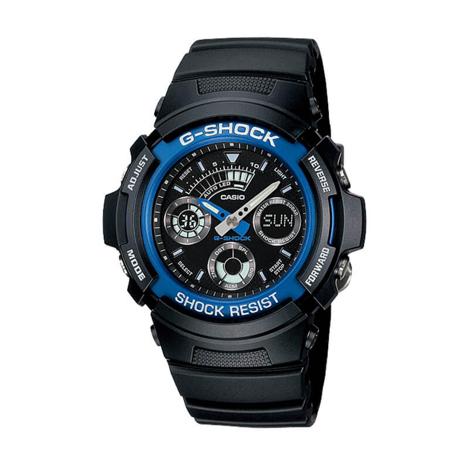 RELOJ DIGITAL-ANALOGO G-SHOCK HOMBRE AW-591-2ADR - 1