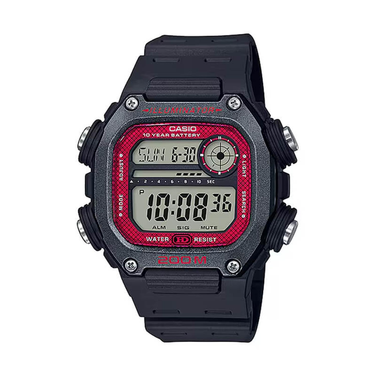 RELOJ DIGITAL CASIO HOMBRE DW-291H-1BVDF - 1