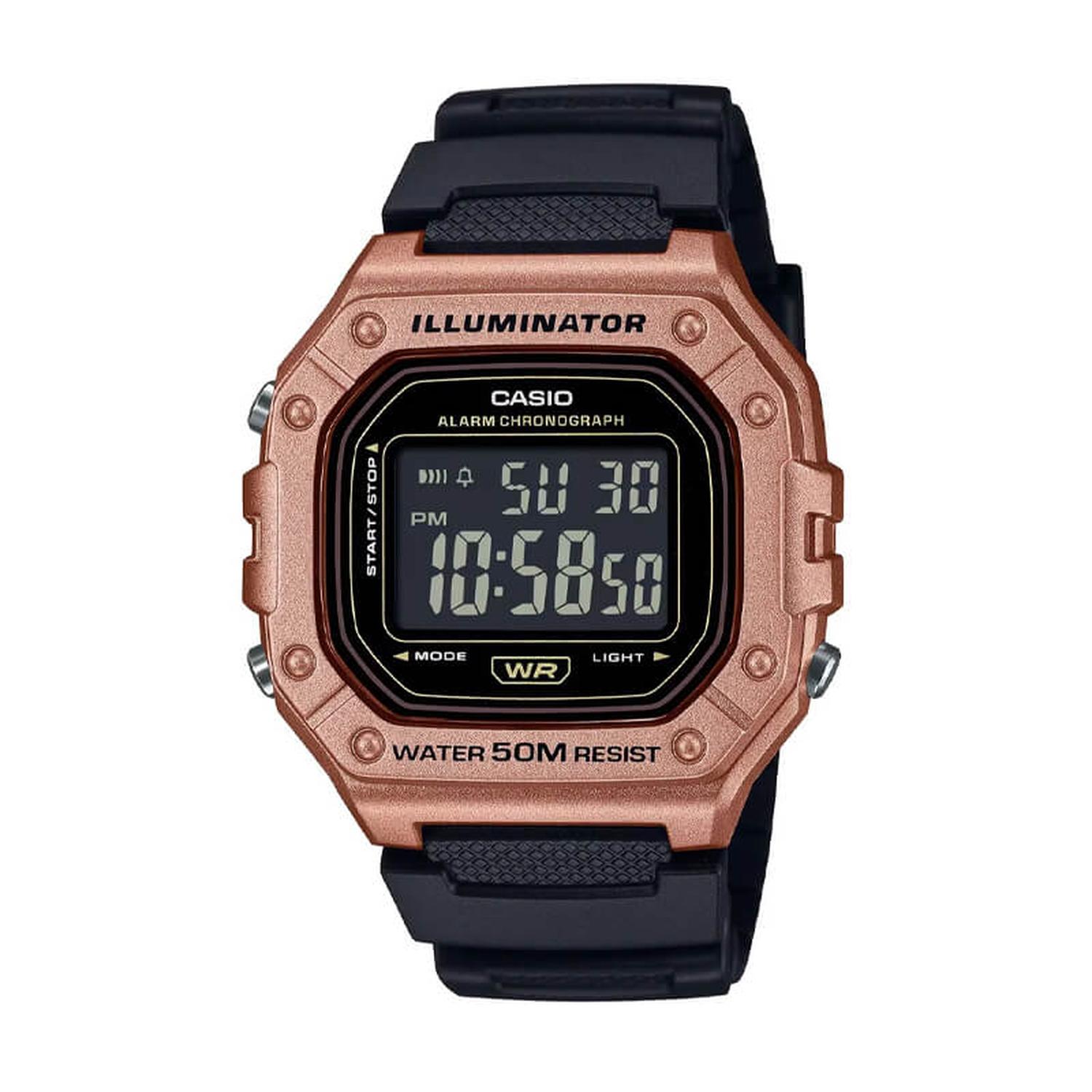 RELOJ DIGITAL CASIO HOMBRE W-218HM-5BVDF - 1