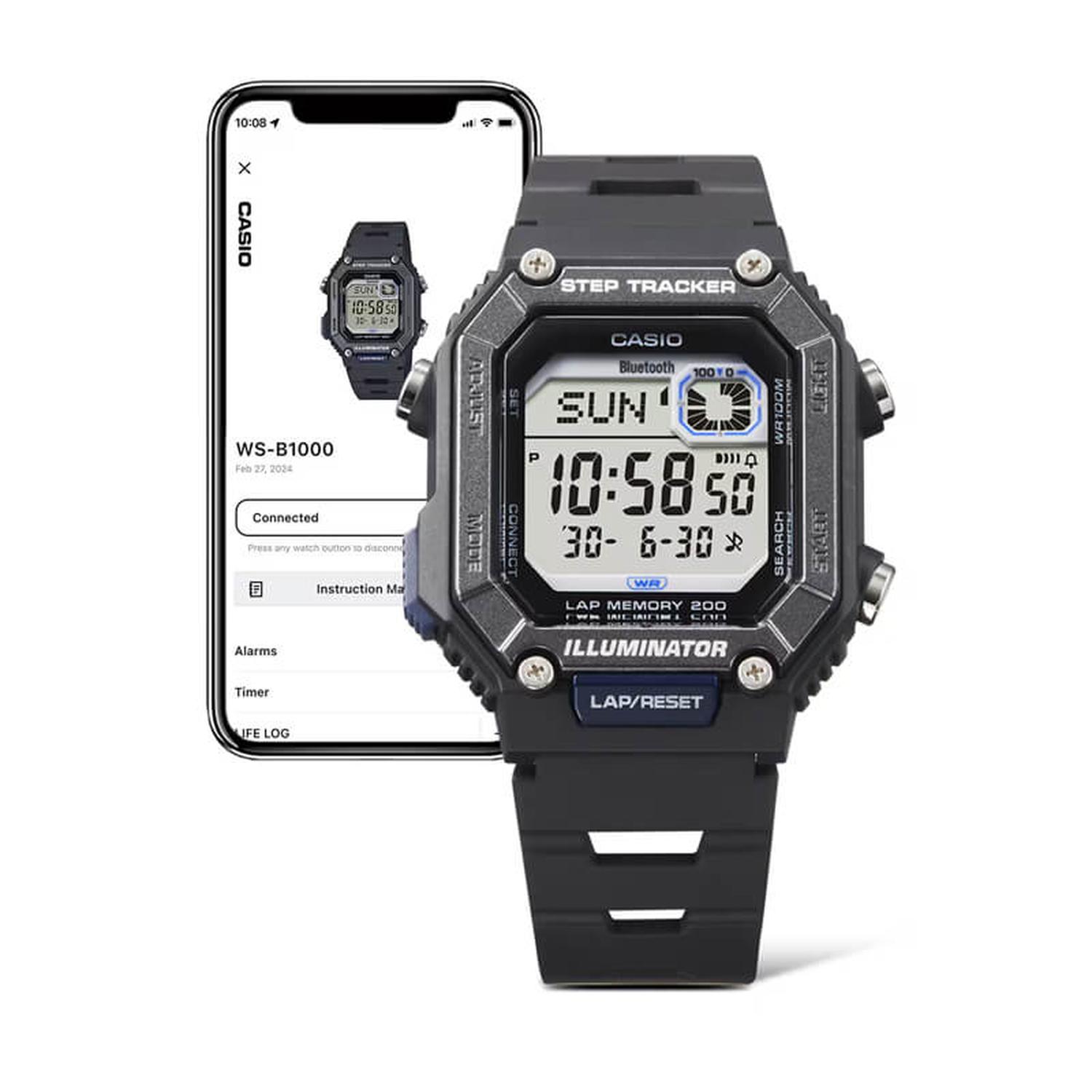 RELOJ DIGITAL CASIO HOMBRE WS-B1000-1AVDF - 2
