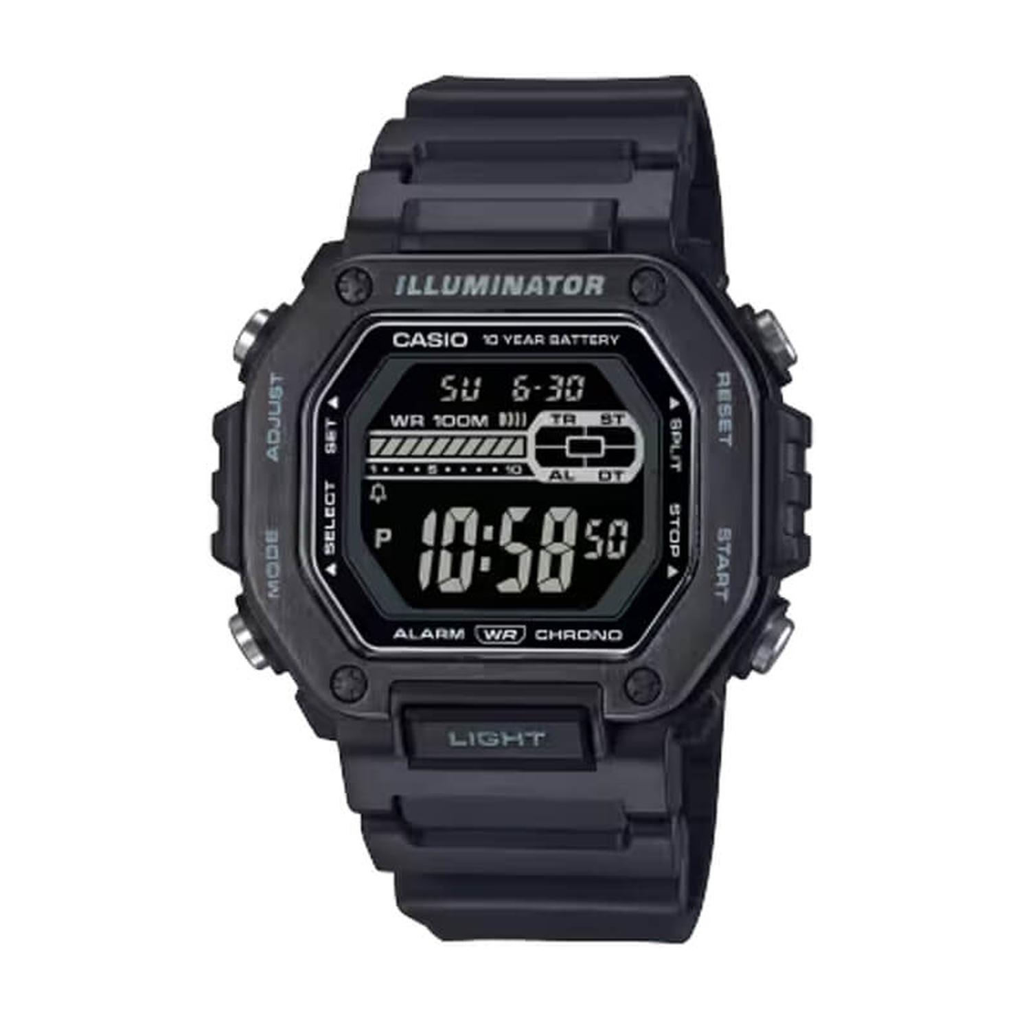 RELOJ DIGITAL CASIO HOMBRE MWD-110HB-1BV - 1