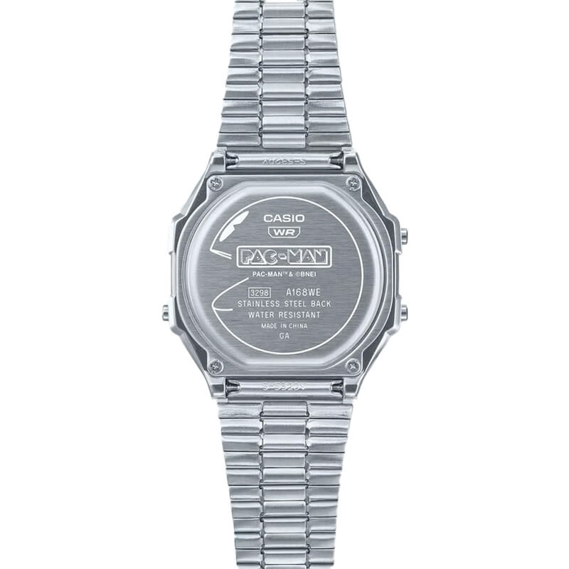 RELOJ DIGITAL CASIO UNISEX A168WEPC-7A PAC-MAN - 6