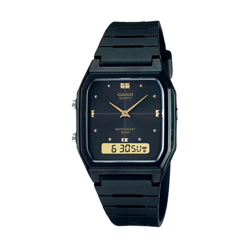 RELOJ DIGITAL-ANALOGO CASIO UNISEX AW-48HE-1A - 1