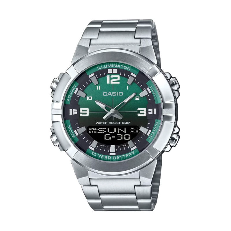 RELOJ DIGITAL-ANALOGO CASIO HOMBRE AMW-870DA-3AVDF - 1