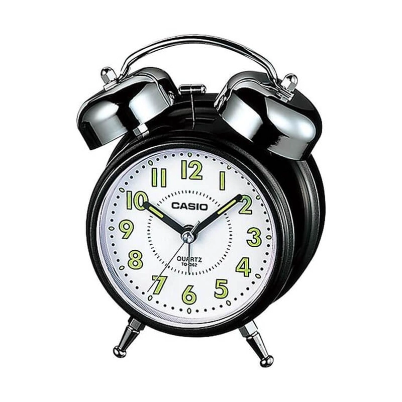 RELOJ DESPERTADOR CASIO UNISEX TQ-362-1B - 1