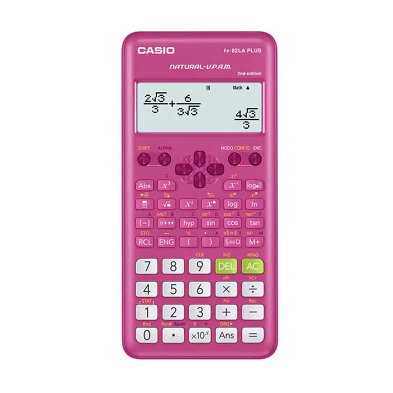 CALCULADORA CIENTIFICA CASIO FX-82LAPLUS2-PK - 1