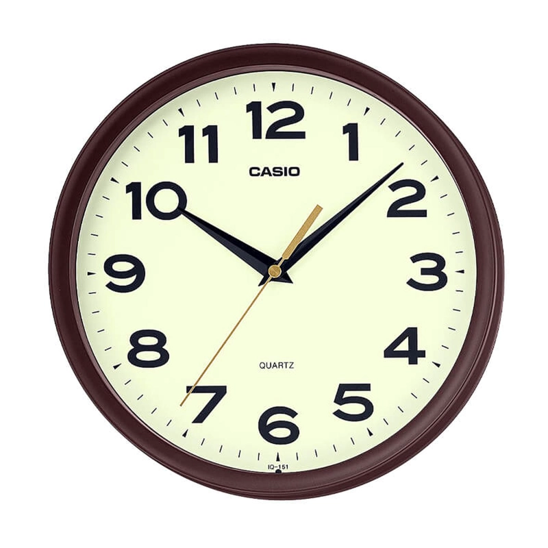 RELOJ MURAL CASIO UNISEX IQ-151-5 - 1