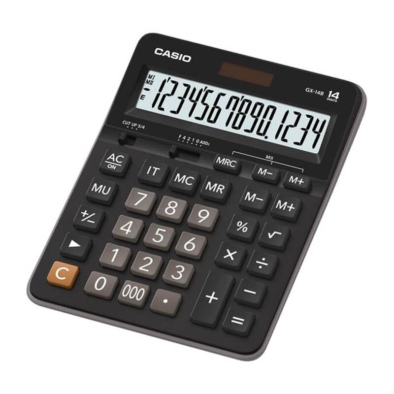 CALCULADORA DE ESCRITORIO CASIO GX-14B-W-DC - 1