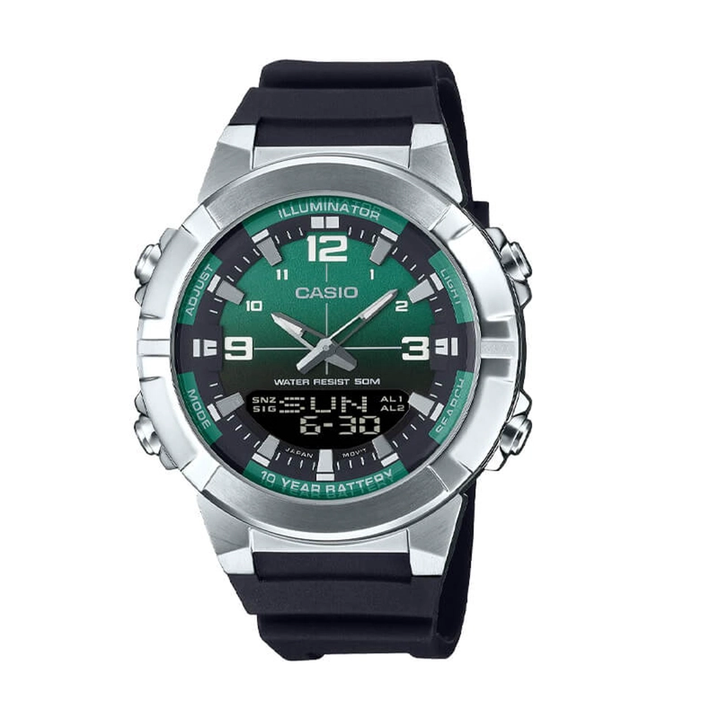 RELOJ DIGITAL-ANALOGO CASIO HOMBRE AMW-870A-3AVDF - 1