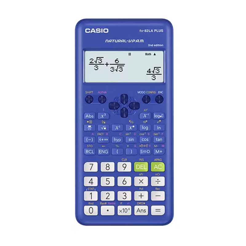 CALCULADORA CIENTIFICA CASIO FX-82LAPLUS-BUW - 1