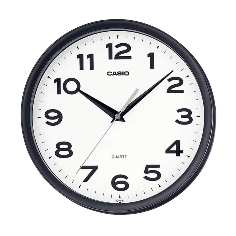 RELOJ MURAL CASIO UNISEX IQ-151-1D - 1