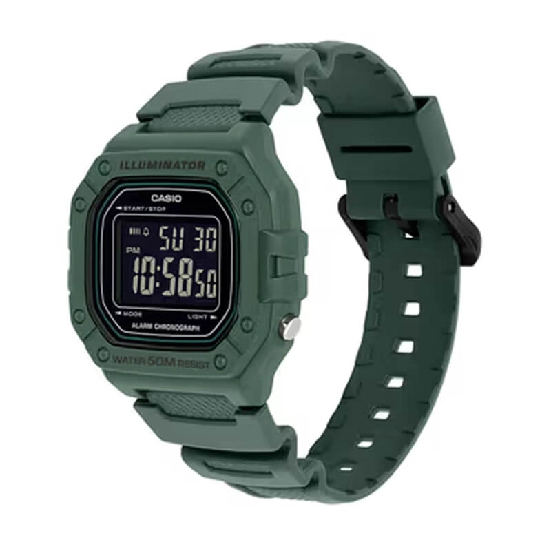 RELOJ DIGITAL CASIO HOMBRE W-218H-3BVDF - 2
