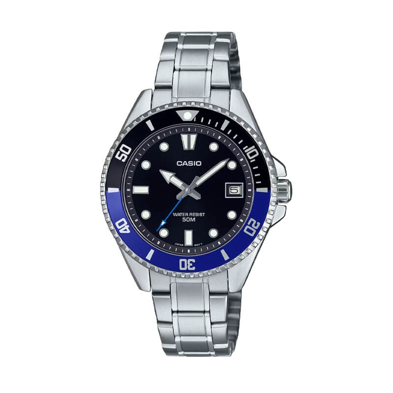 RELOJ ANALOGO CASIO UNISEX MDV-10D-1A2 - 1