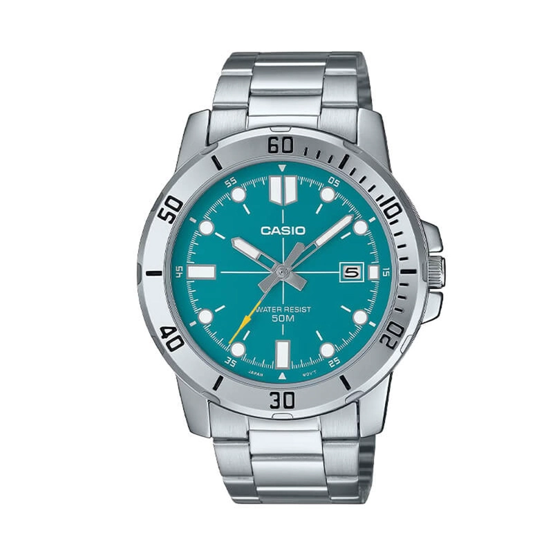RELOJ ANALOGO CASIO HOMBRE MTP-VD01D-3E2V - 1