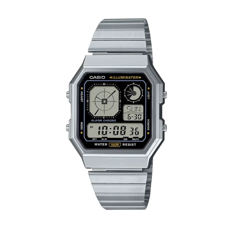 RELOJ DIGITAL CASIO UNISEX A130WE-1A - 1